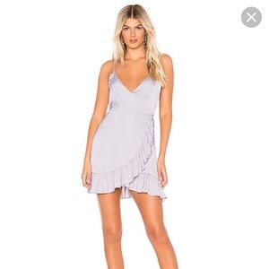 Free People Ruffle Wrap Dress